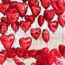 Lovely Red Simply Balloon Decor - Valentines Day Balloons delivery