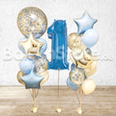 Any Number Blue / Boy Balloon Bouquet - Package Set
