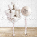 All White Party Wedding/Engagement Balloon Set PRE-ORDER 1DAY In Advance