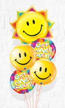 Get Well Sunny Balloon Bouquet