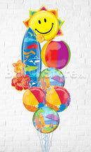 Surf Summer Beach Get-Away All Foil Balloon Bouquet