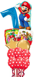 Any Number Super Mario Bros. Big Balloon Bouquet
