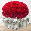 500pcs Red Roses Big Hand Bouquet