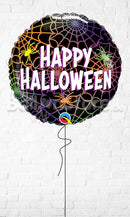 Halloween Spiders & Webs Balloons - Helium Filled 18inch