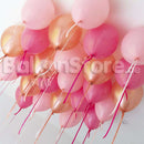 RosePink Helium Balloons - 25count