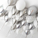 Ice Disco Helium Balloons - 25count
