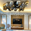 Glitzy & Glamour Chrome Helium Balloons - 50count / 100count Loose Ceiling Balloons