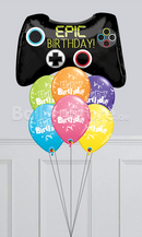Epic Birthday Gamers Balloon Bouquet