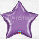 Star Chrome Purple Plain Foil