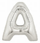 Jumbo Letter A - Metallic Silver