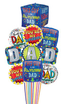 This Guy is One Awesome Dad You're my SuperHero Big Bouquet