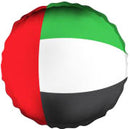 Round shape UAE Flag foil Inflated with Helium