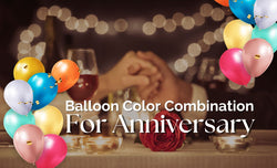 Balloon Color Combination for Anniversary (Dubai, UAE)