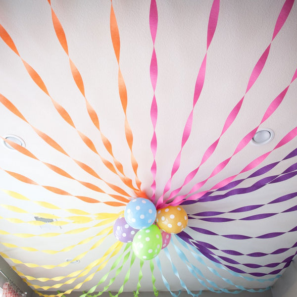 How To Make Balloon Ceiling Decorations