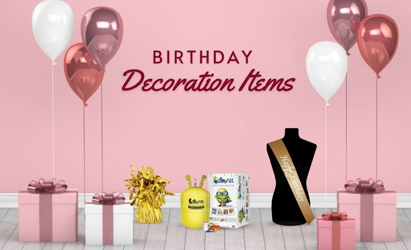 Birthday Decoration Items Order Online in Dubai UAE