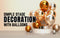 Simple Stage Decoration With Balloons in Dubai
