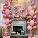 Any two number Jumbo Balloon Bouquet