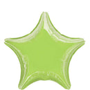 Lime Green Star Foil Balloon
