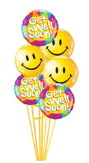 Get Well Sunny Balloon Bouquet