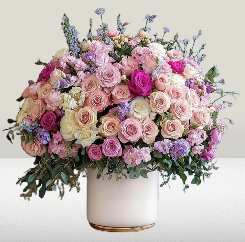 Seasonal Summer  flower with Box