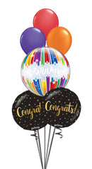 Congrats Balloon Bouquet With Weight