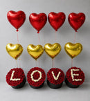 LOVE Flower & Balloon Decoration