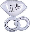 wedding ring Helium Balloon Super shape