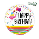 Flamingo Birthday Party 18inches foil balloon