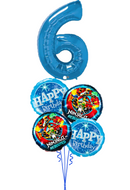 Ninjago Birthday Balloon Any Single number