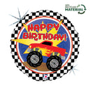 Monster Truck 18inches foil balloon