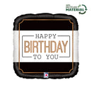Classic Birthday foil balloon 18inches