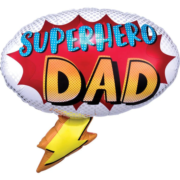 Supe hero DAD Super Shape Foil Balloon