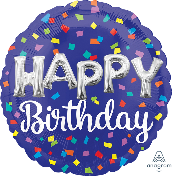 happy birthday  foil balloon