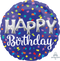happy birthday  foil balloon