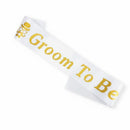 Groom to Be Sash