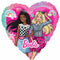Inflated Barbie Dream Together Foil Balloon 18inches
