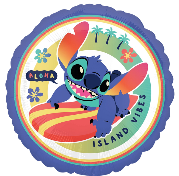 Disney Lilo & Stitch Foil Balloons 18in