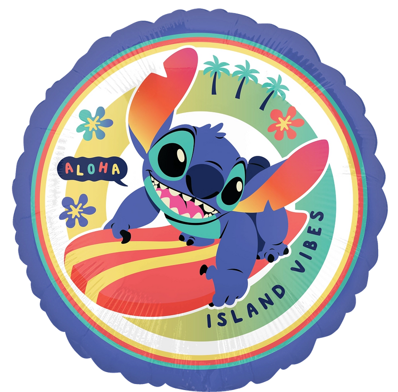 Disney Lilo & Stitch Foil Balloons 18in