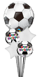 Happy Birthday soccer All Foil Balloon Bouquet