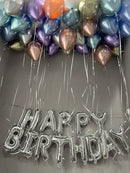 Chrome Balloon Decoration