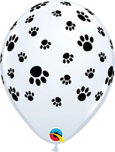 Paw Prints-A-Round latex balloon