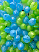 Ceiling Balloon Lime Green & Light Blue