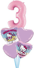 Any Number Hello Kitty Balloon Bouquet with weight