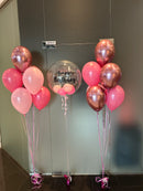 Happy Birthday  24inches Personalized Bubble  Balloons with Balloon Stuff inside -PRE-ORDER 1DAY In Advance
