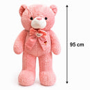95cm Pink teddy