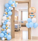 Baby Boy Balloon Hospital Door Decoration
