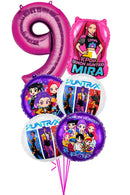 K Pop Demon Hunters Mira All Foil  Birthday Balloons With Number
