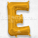 16inch Letter E Gold NON FLYING Air-Filled Only