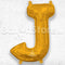 16inch Letter J Gold NON FLYING Air-Filled Only