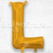 16inch Letter L Gold NON FLYING Air-Filled Only